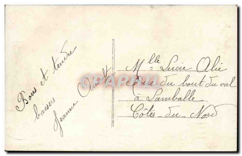 CPA Fantaisie Femme Souvenir du printemps — Rückseite