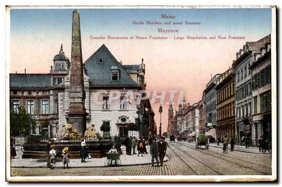 Mainz — Grandes Blancheries et Nouvelle Fontaine — éditeur non identifié, n° de série 11