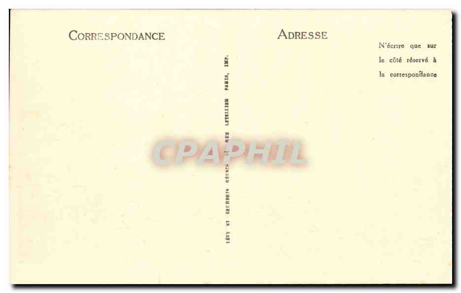 Nice CPA Vue generale prise du chateau — Rückseite