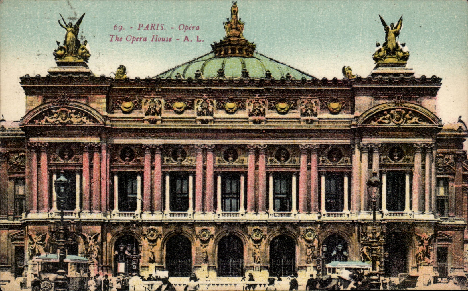 Paris CPA L'opera