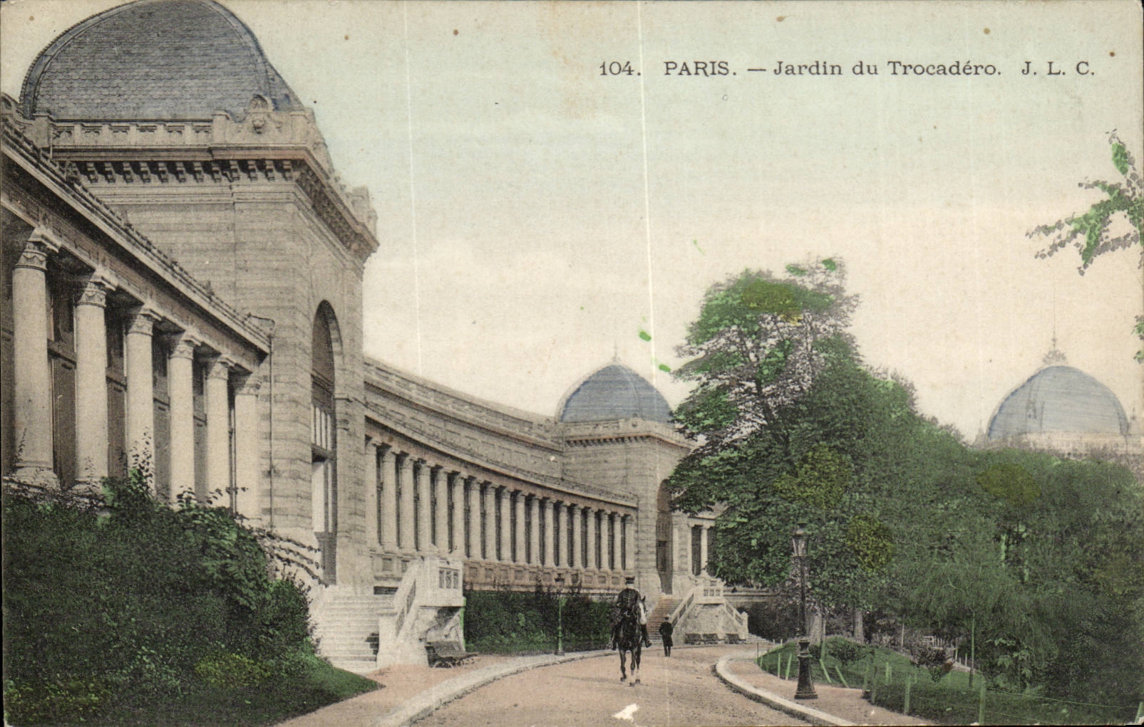 Paris CPA Jardin du Trocadero