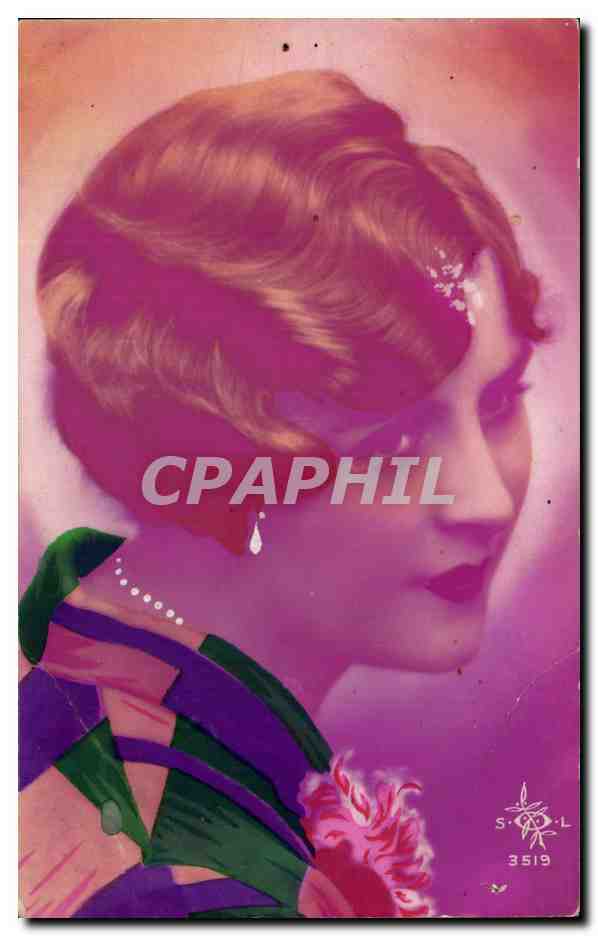 CPA Fantaisie Femme