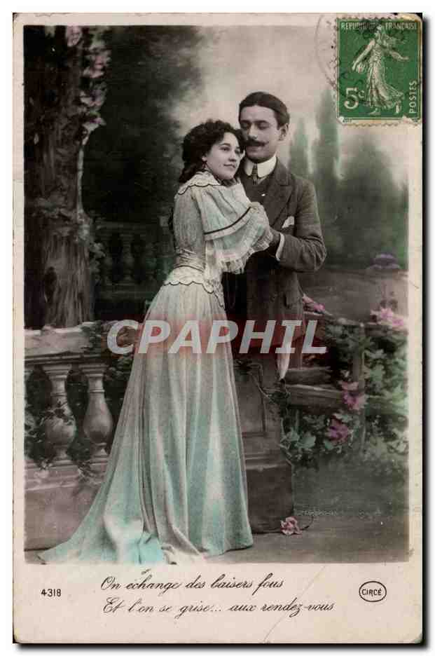 CPA Fantaisie Femme