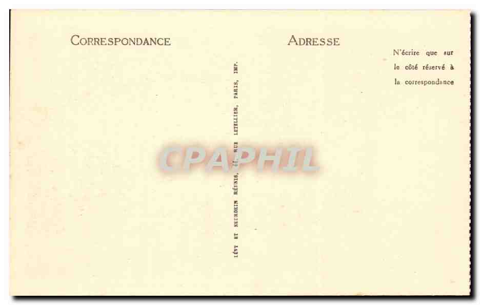 Nice CPA Vue generale prise du chateau  — Rückseite