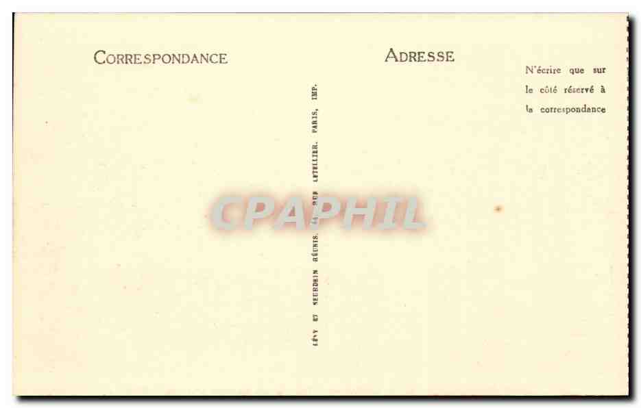 Nice CPA Le jardin public et le casino — Rückseite