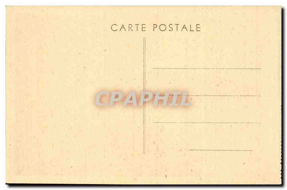 Bourg en Bresse CPA Avenue Alsace Lorraine — Rückseite