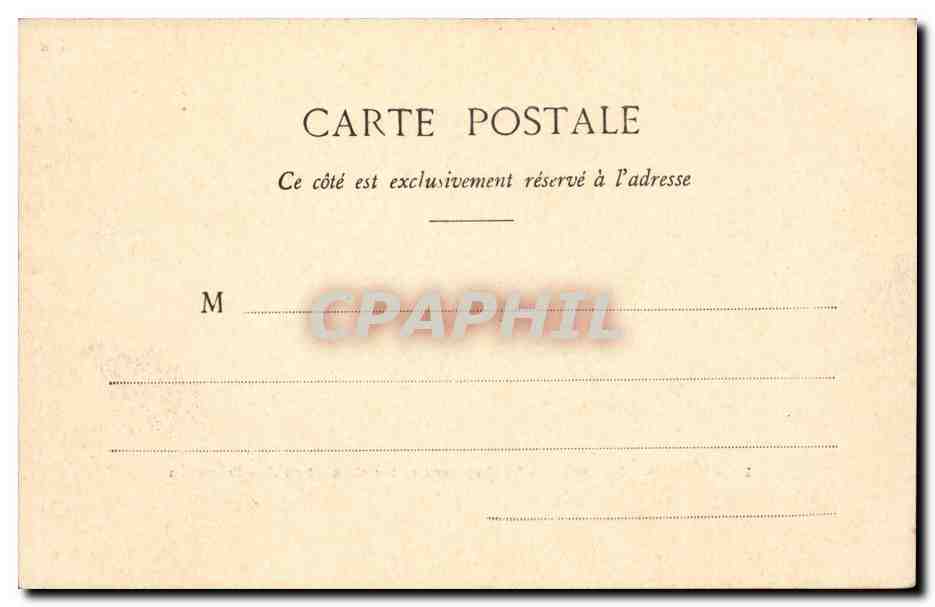 Paris CPA Le pont de la Concorde La chambre des deputes (Tour Eiffel) — Rückseite