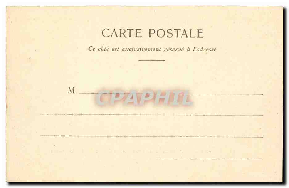 Paris CPA Le pont de la Concorde La chambre des deputes (Tour Eiffel) — Rückseite