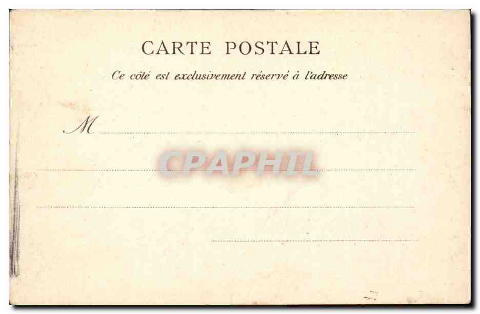 Paris CPA Le pont de la Concorde La chambre des deputes (Tour Eiffel) — Rückseite