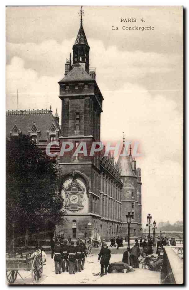 Paris CPA La conciergerie