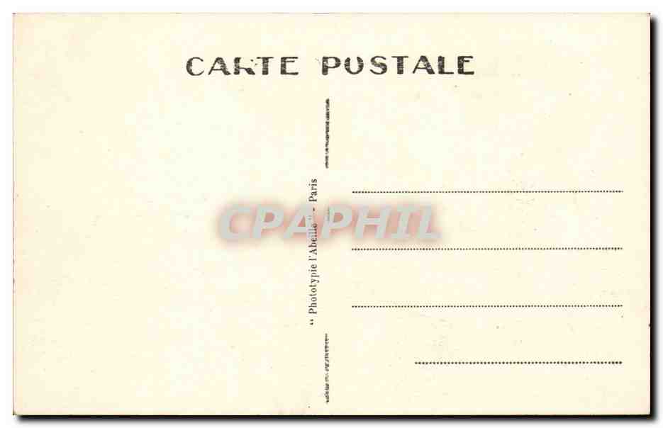 Paris CPA L'opera Academie musicale de musique — Rückseite