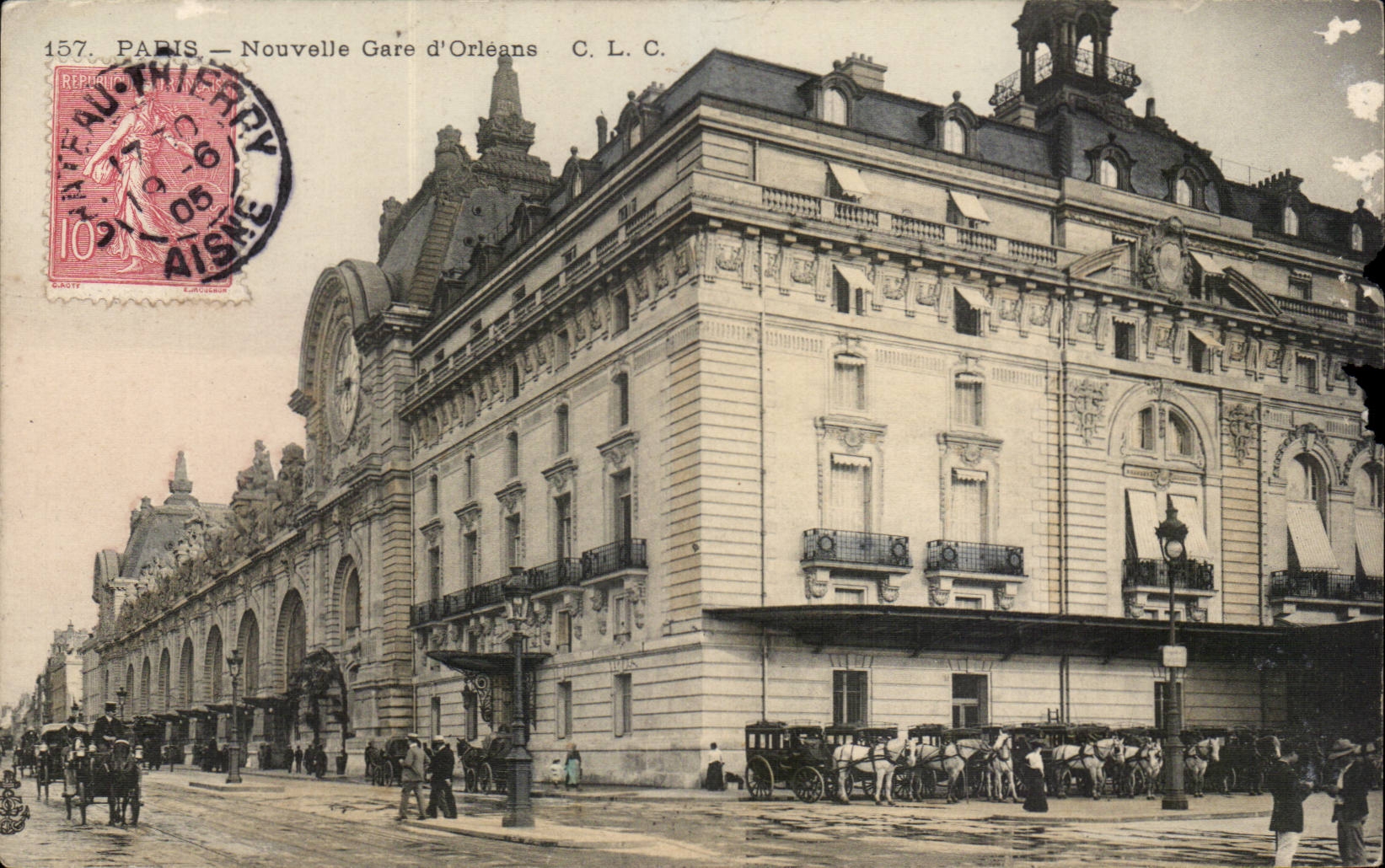 Paris CPA Nouvelle gare d'orleans