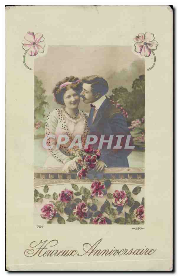Loving Couple — Birthday — J.K. n°707