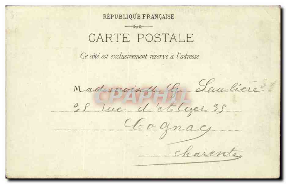 Paris CPA Le couronnement du tsar Musee Grevin (Russie Russia) — Rückseite