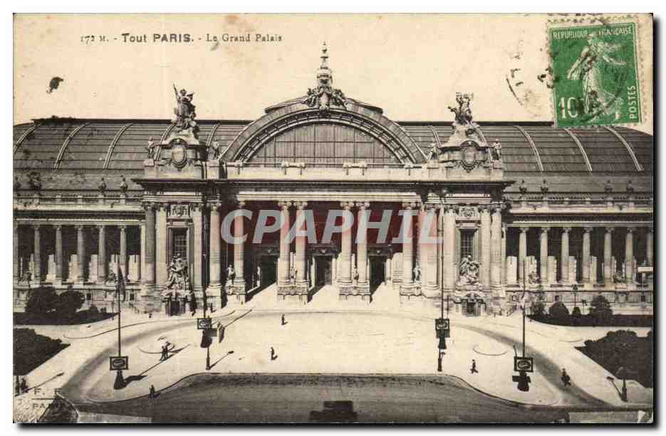 Paris CPA Le grand palais