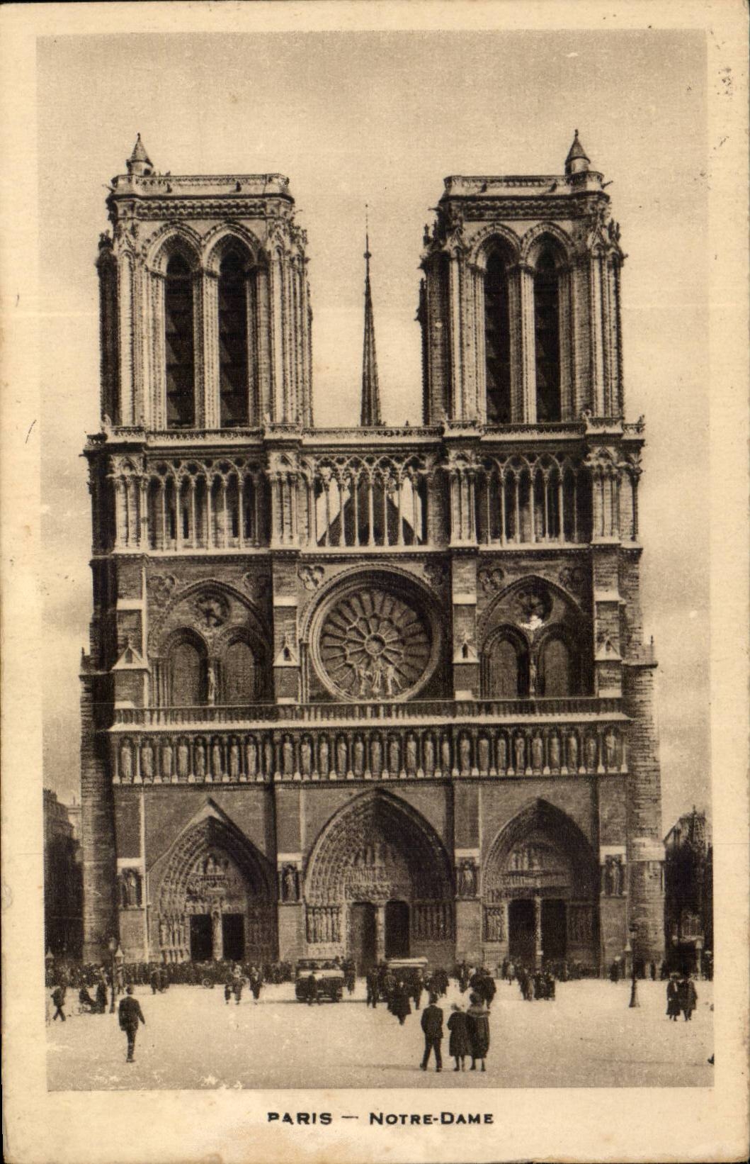 Paris CPA Notre DAme