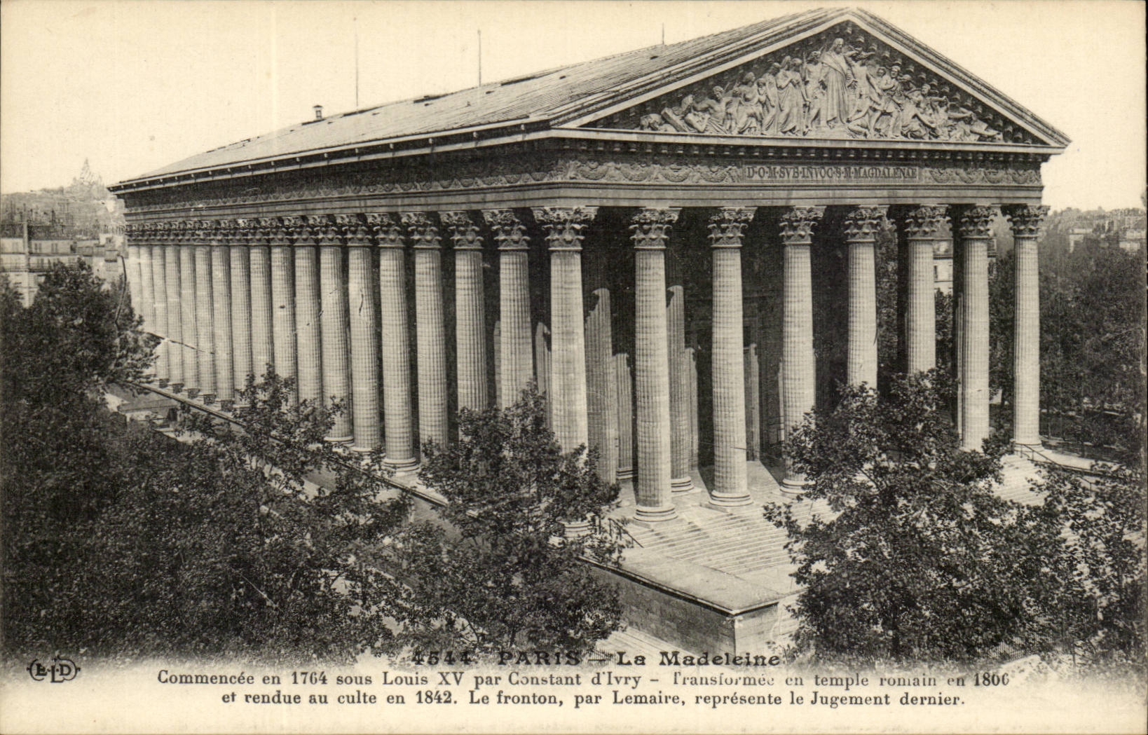 Paris CPA La Madelein