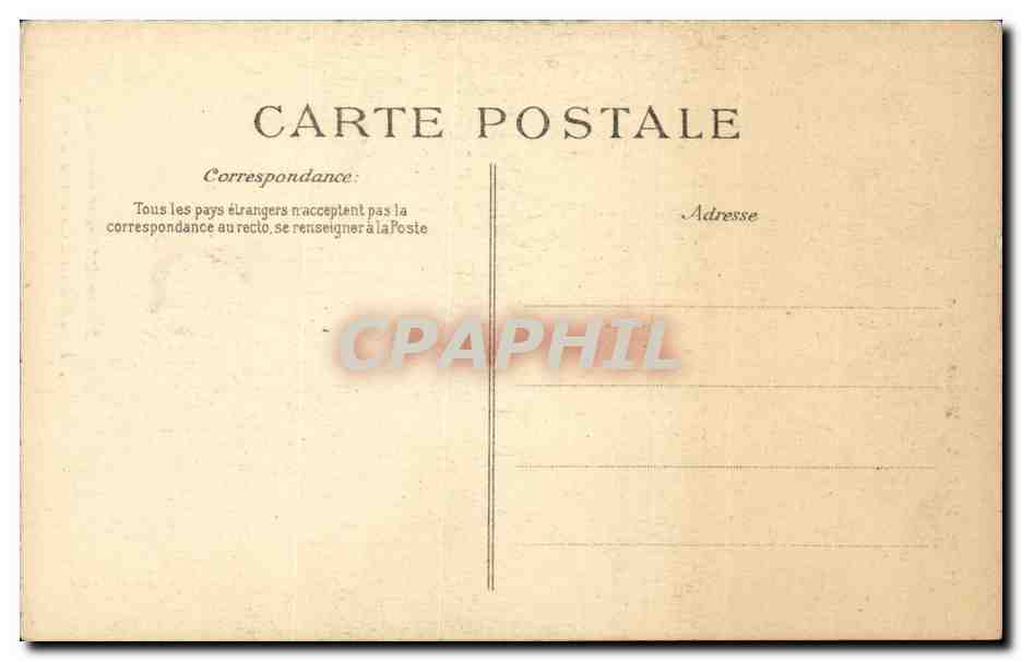 Paris CPA Notre Dame Bete d'amortissement a la balustrade des tours — Verso