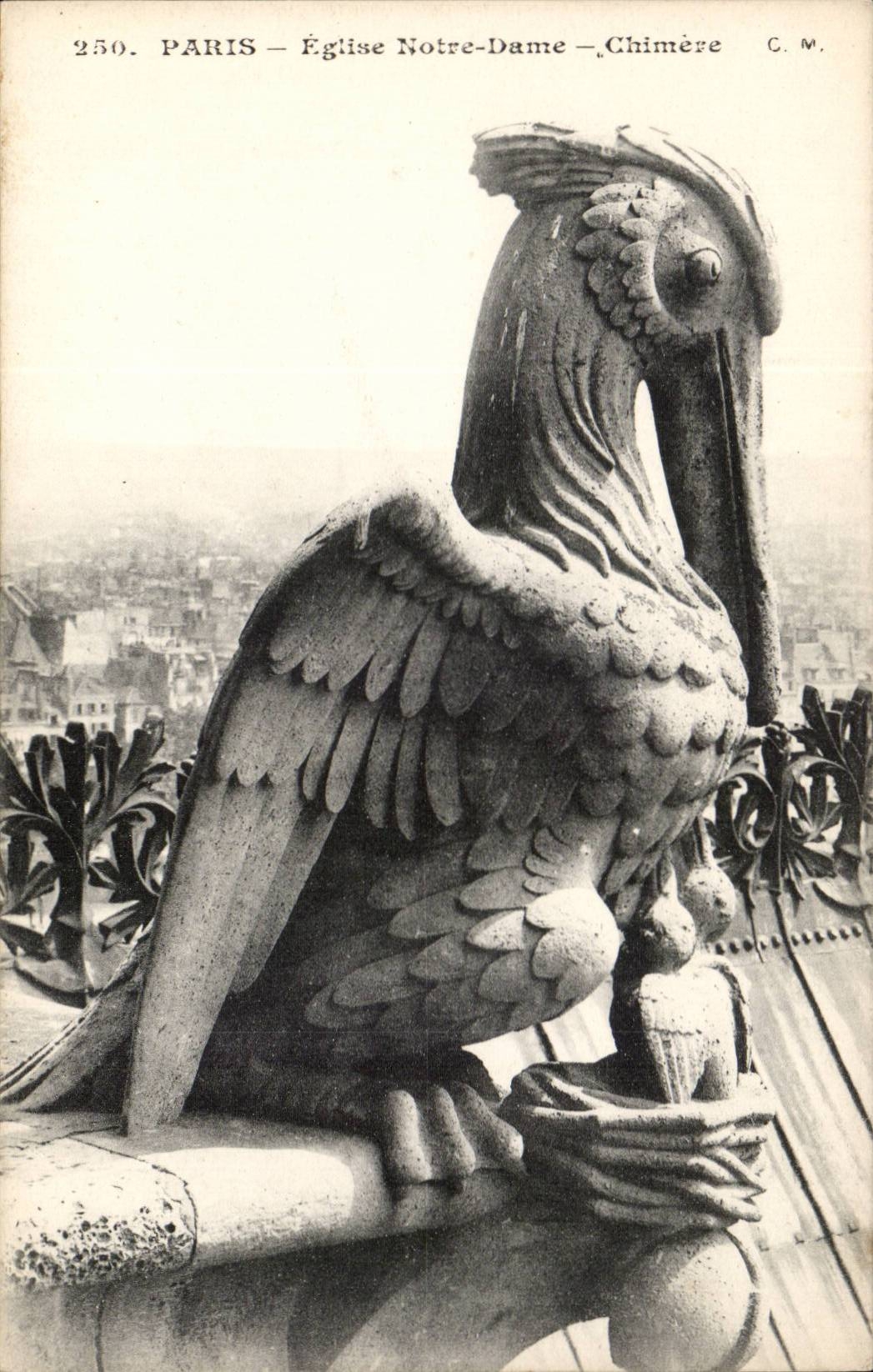 Paris CPA Notre Dame Chimere