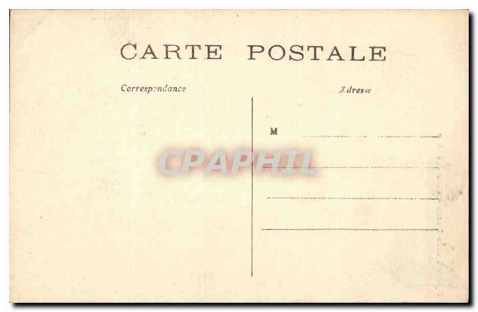 Paris CPA Notre Dame Chimere — Rückseite