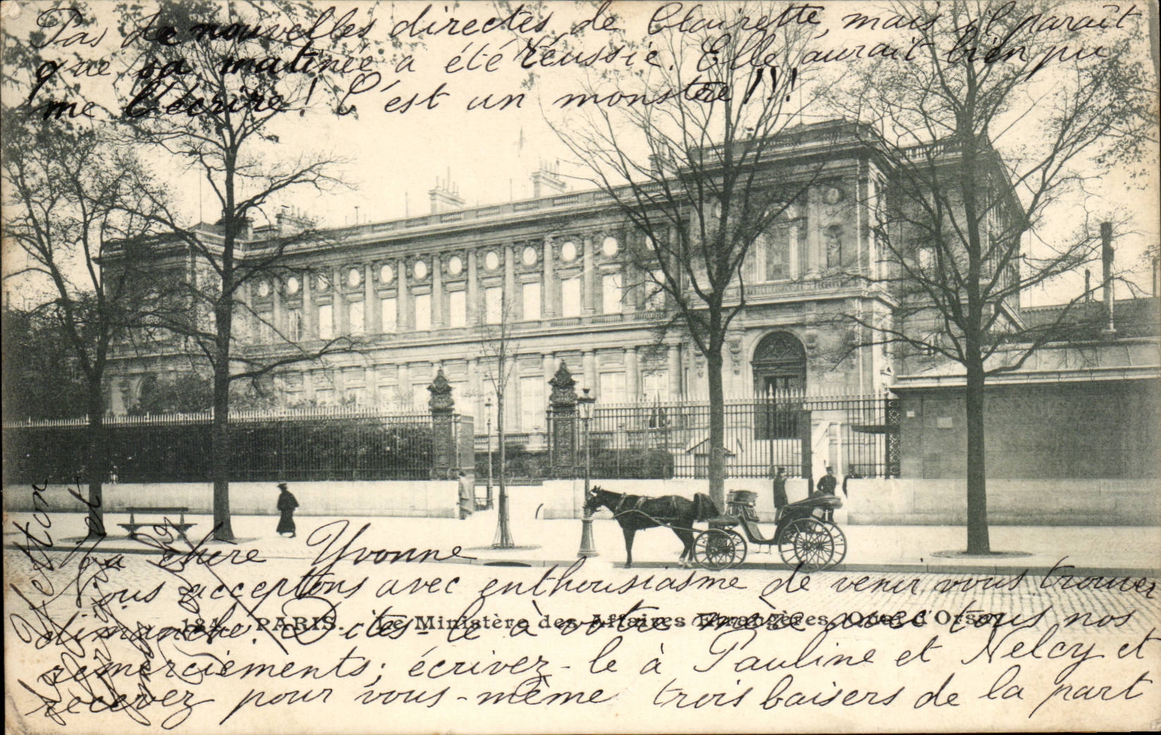 Paris CPA Ministere des Affaires Etrangeres