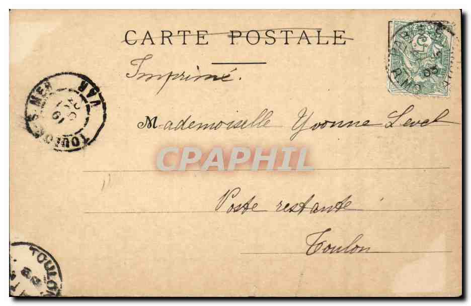 Paris CPA Pensionnat des fideles compagnes de Jesus Nouveu batiment Parloirs — Rückseite