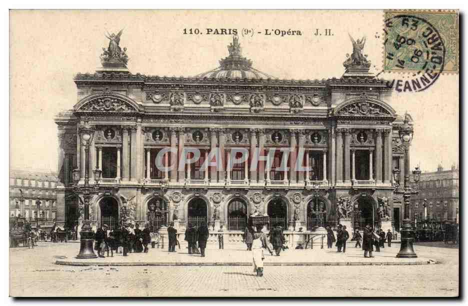 Paris CPA L'opera