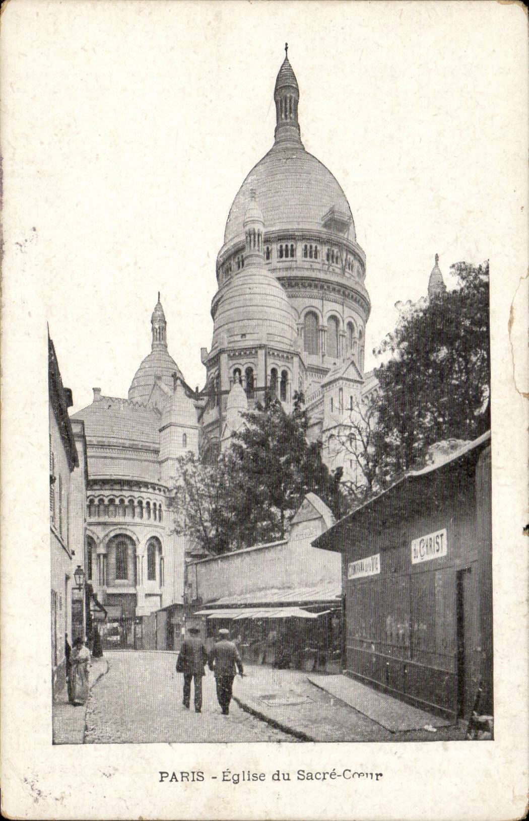 Paris CPA Eglise du Sacre Coeur Montmartre