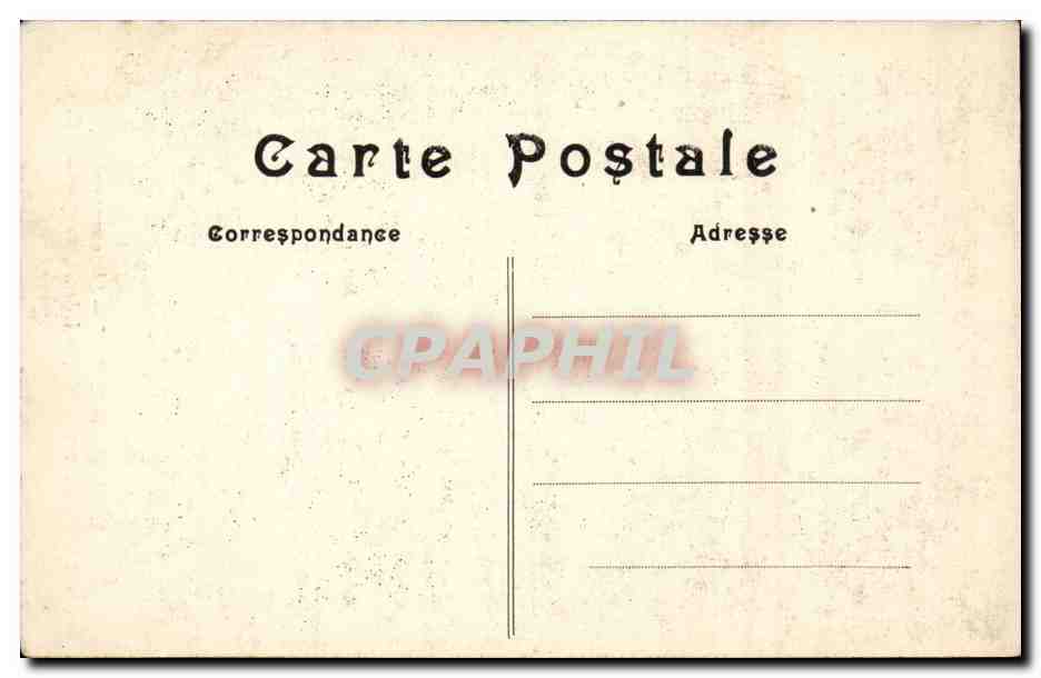 Paris CPA Musee de Cluny Lit couvre pieds art francais 16eme cield e lit 17eme — Rückseite