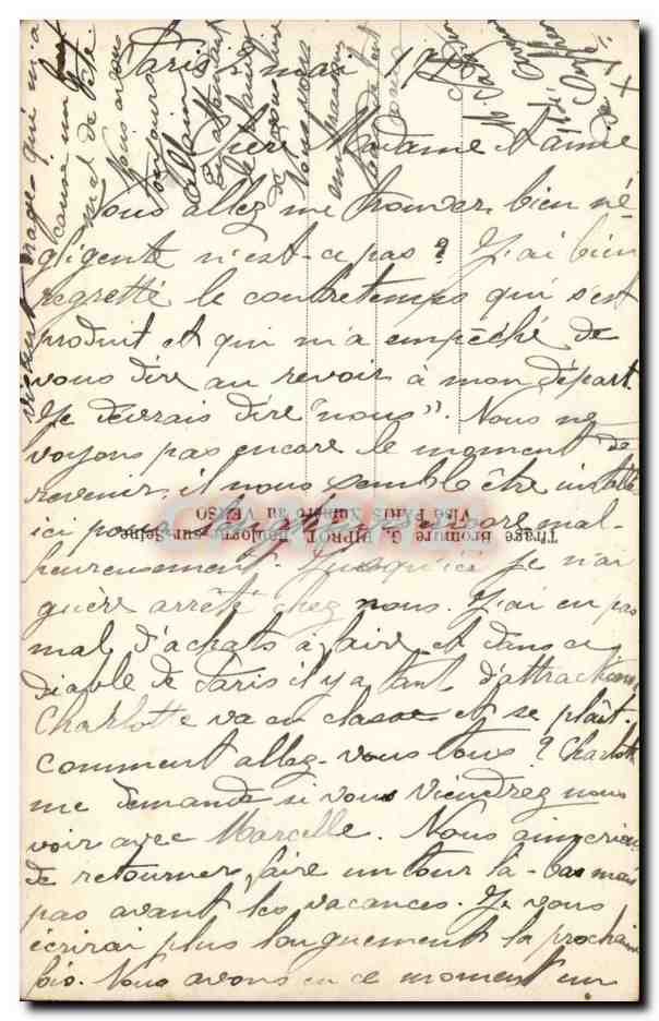 CPA Fantaisie Et doux muguet (militaria) — Rückseite