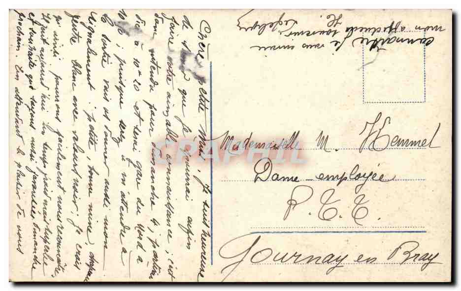 CPA Fantaisie Enfants — Verso