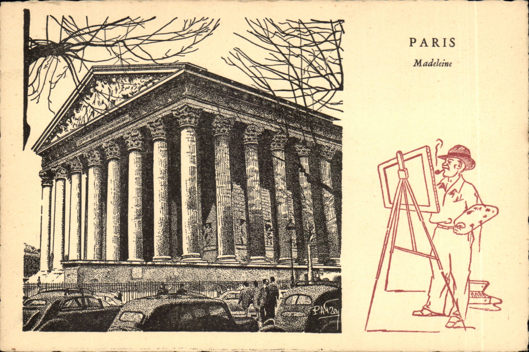 CPA Paris Madeleine