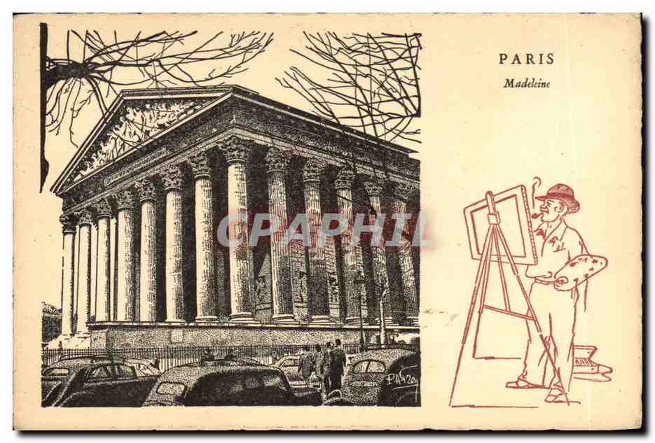 CPA Fantaisie Paris Madeleine