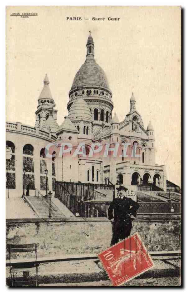 Paris CPA Sacre Coeur Montmartre