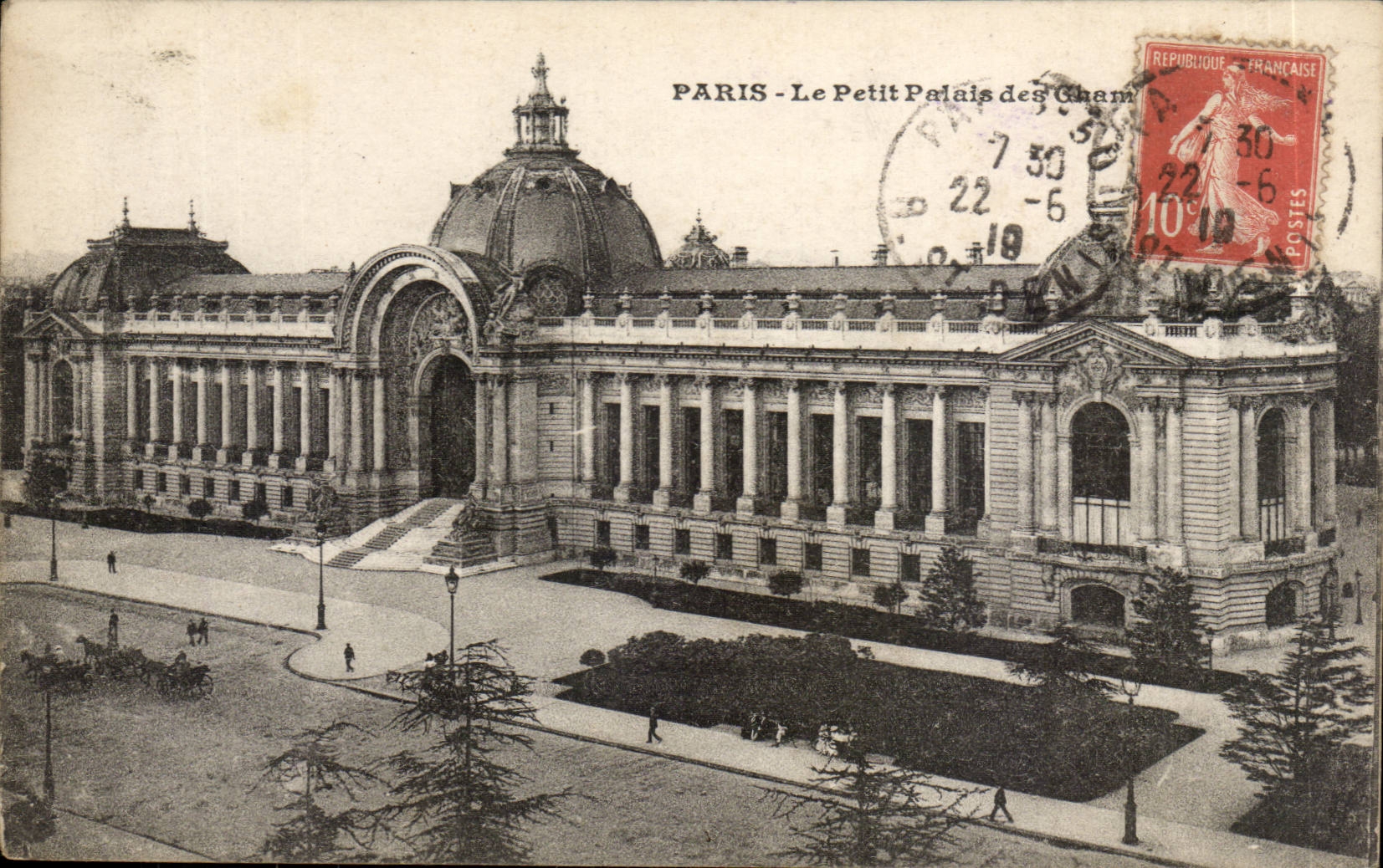 Paris CPA Le petit Palais