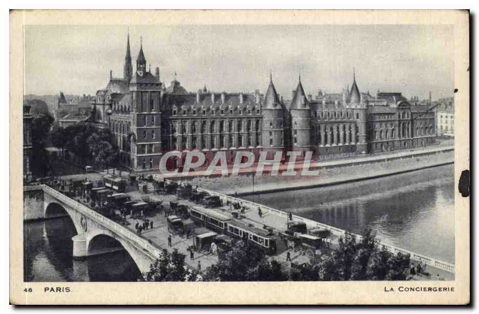 Paris CPA la Conciergerie