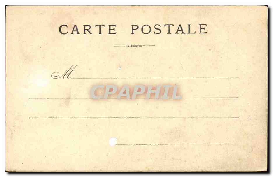 Paris CPA Place de la Concorde — Verso