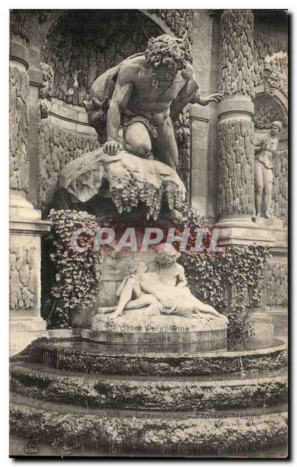 Paris CPA Luxembourg Fontaine Medicis