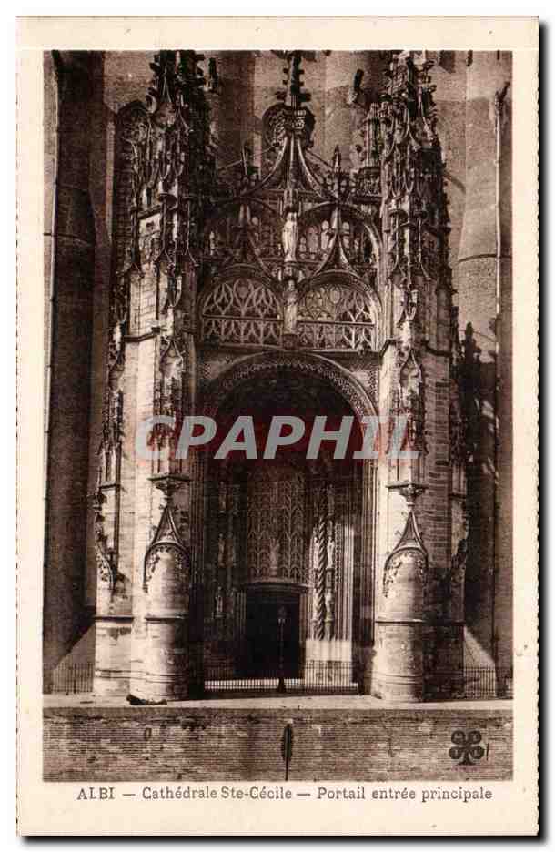 Albi — Kathedrale Ste-Cécile — Haupteingangspforte