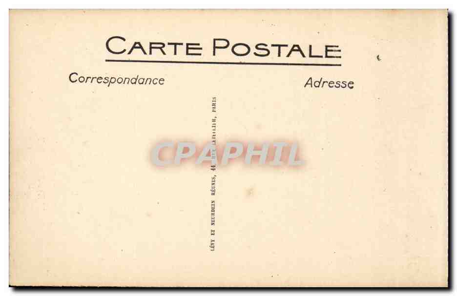 CPA Allevard les Bains Un coin du parc Le casino — Rückseite