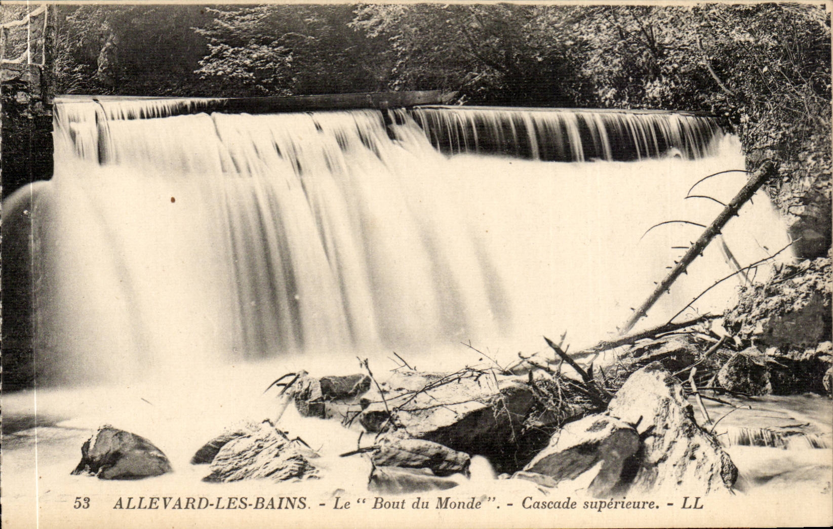 Allevard-les-Bains — Le "Bout du Monde" — Cascade supérieure — LL