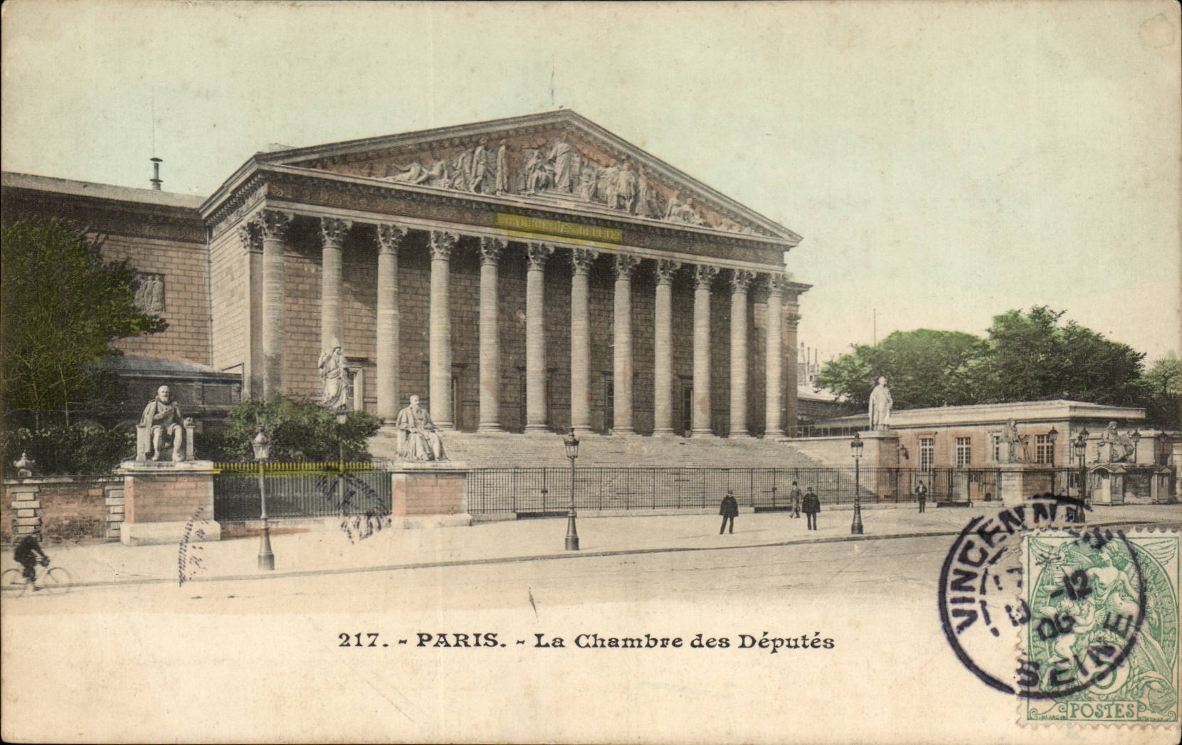 CPA Paris La chambre des Deputes