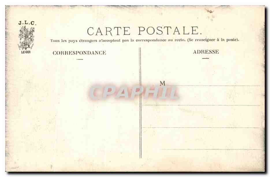 CPA Paris Le Louvre Les guichets Cote de la Seine — Verso