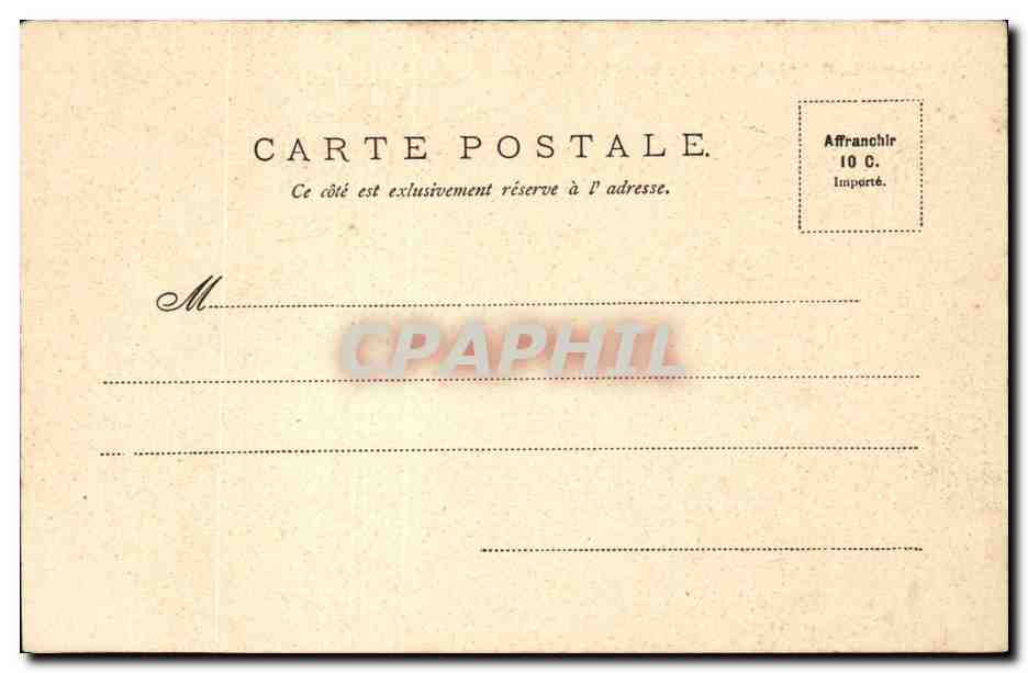 CPA Paris Notre Dame Vu de cote — Rückseite