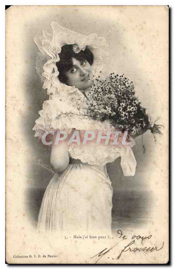 CPA Fantaisie Femme