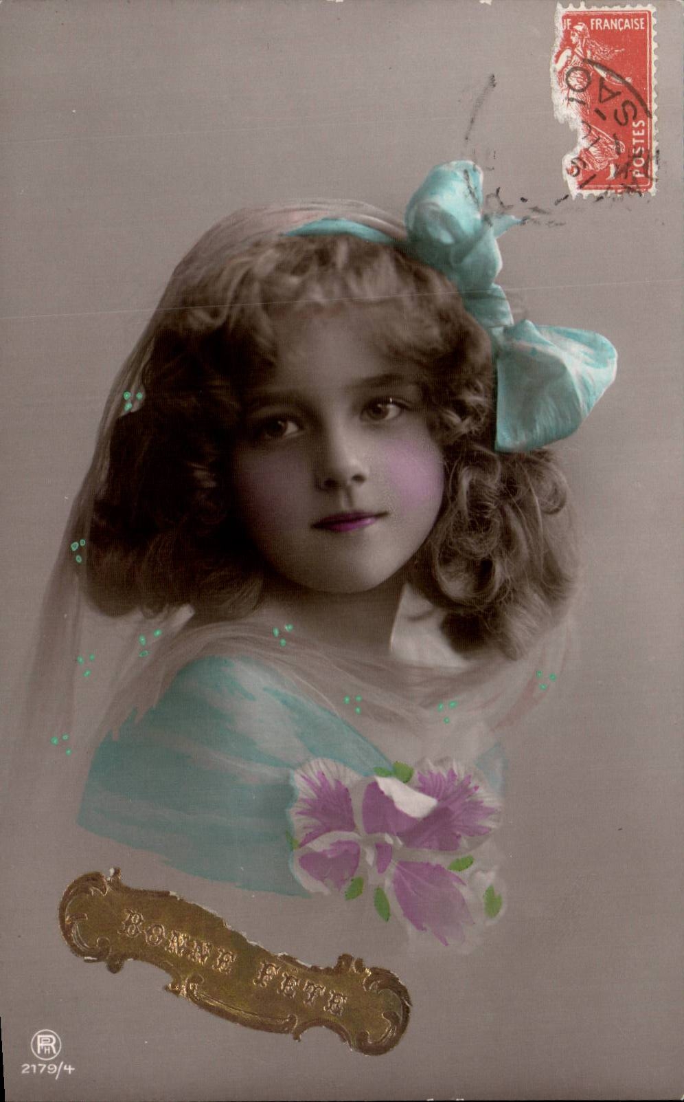 CPA Fantaisie Enfant Bonne fete