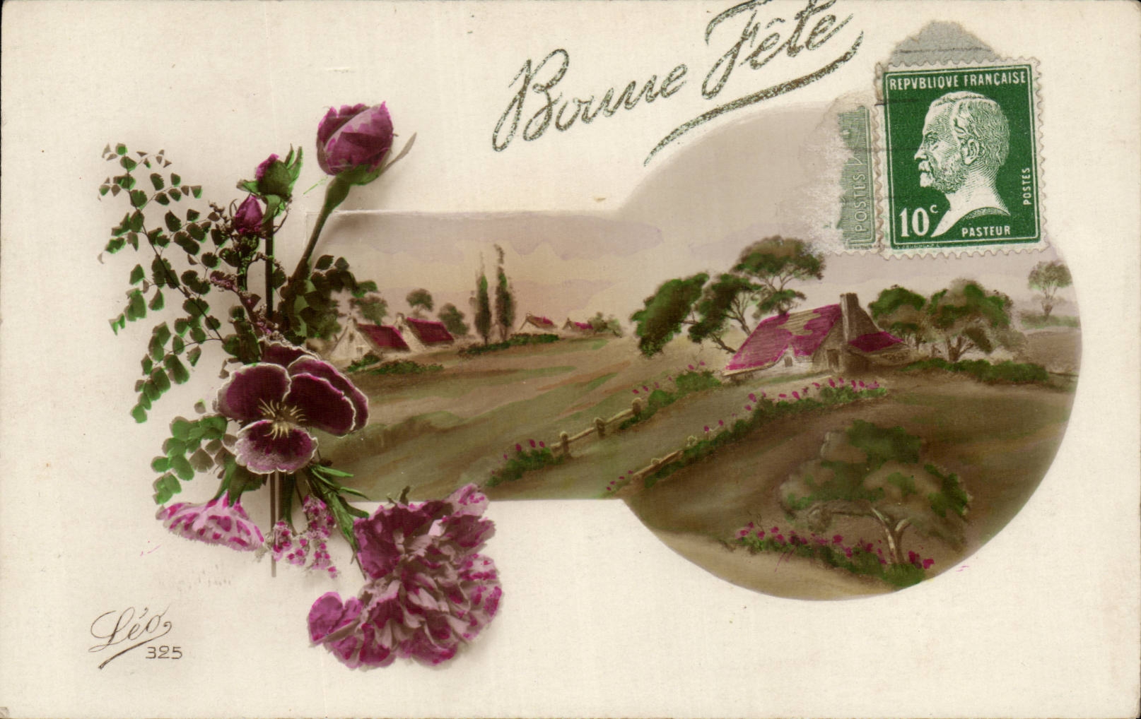 CPA Fantaisie Bonne fete