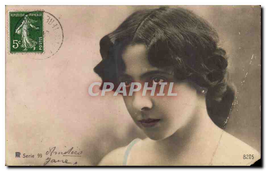 CPA Fantaisie Femme