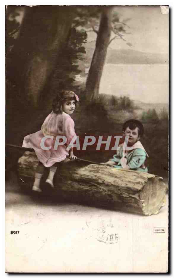 CPA Fantaisie Enfants