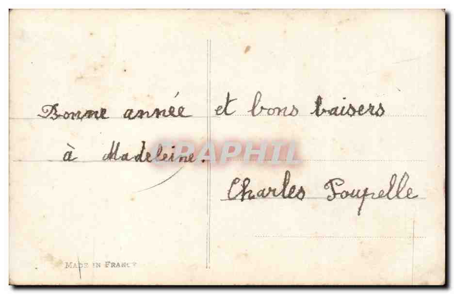 CPA Fantaisie Enfant — Rückseite